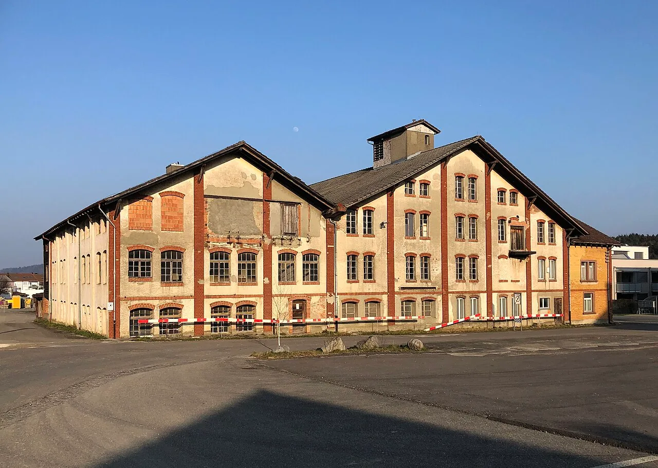 Historisches Ofenhaus der ehemaligen Ziegelei in Kölliken im Kanton Aargau